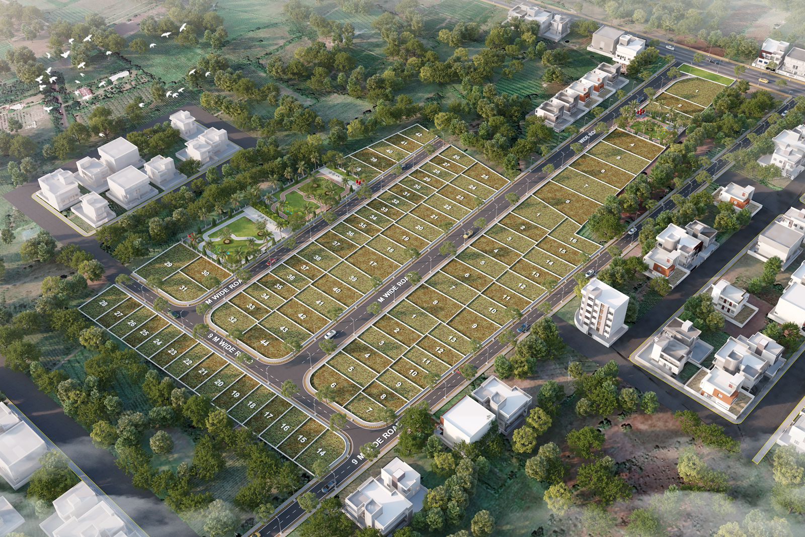 plots in beltarodi road