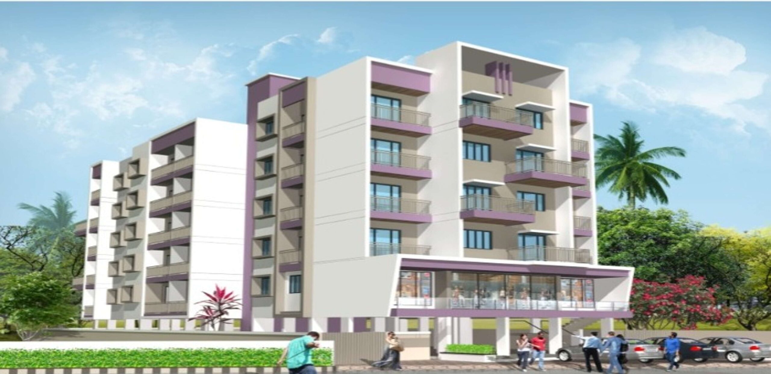 2 BHK Premium Flats & Shops